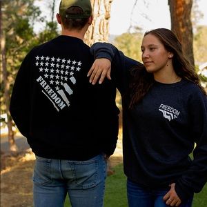 Freedom Sweatshirt: Flag